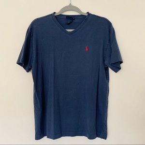 Men’s Polo by Ralph Lauren Navy V-Neck